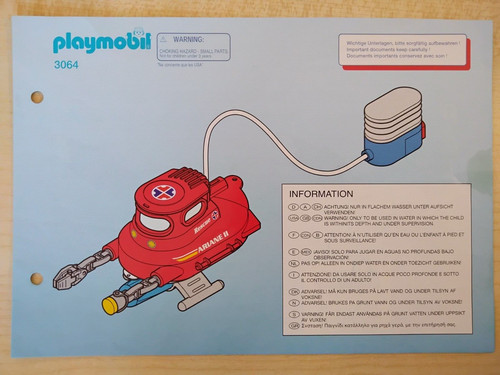Playmobil bauanleitung 3064 - playmobil,