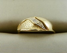 Ring Gold 333 Diamant