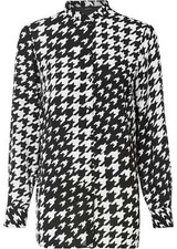 Longbluse Gr. 40 Schwarz