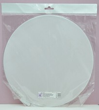 1 Stück Seidenfensterbild  Rund ø 35 cm, Seide Pongé 8  IDEEN IN STOFF