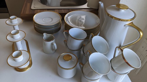 Porzellan kaffeeservice mit - porzellan,