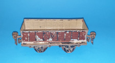  B0219365036 - Uralt Märklin Güterwagen 1573 Länge 13,5cm Spur 0 Altersspuren