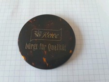 Taschenspiegel Reklamespiegel Werbung REWE 30iger Jahre Bakelit Selten