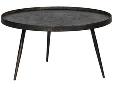 Woood Bounds Seiten/Beistell/Couch/Sofa Tisch 76cm rund