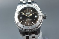 Oris Big Crown Diver 7502 SS Automatik Datum Saphirglas Uhr [Box beschädigt]