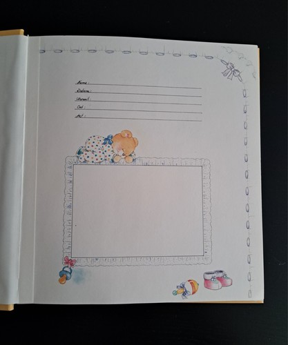Kls fotoalbum groß - gelb, bunt