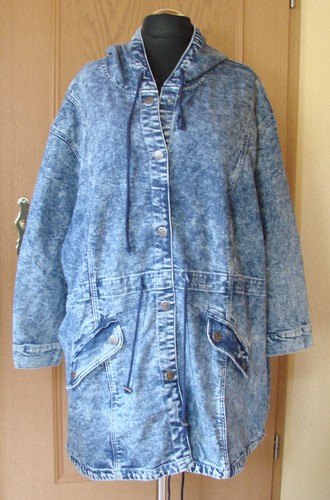 Jeans mantel jacke parka - jacke,,