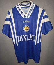 Vintage Dinamo Dynamo Kiew Kyiv Kiev Adidas Fußball Trikot 1996-1998 Ukraine