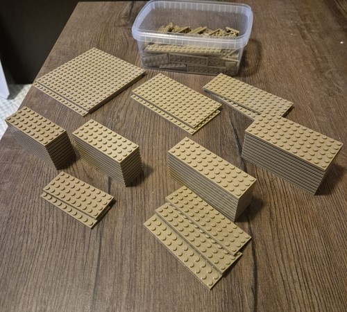 Lego platten flach 16x16 plus - flach,