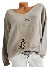 🧡Damen Pullover Srick Pulli