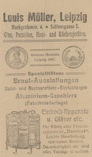 Rechnung Leipzig Möller Louis
