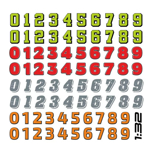 Waterslide decal 32 - decal, 1:32
