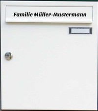 Namensaufkleber Aufkleber