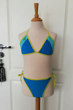 Beach wear Damen Mädchen Triangle Bikini Set Badeanzug Gr 176 36 38 75 80 B Cup 