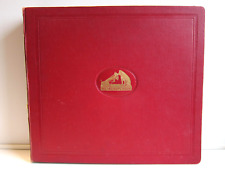 SCHELLACKPLATTEN ALBUM für 12 Platten (Format 30cm) - HIS MASTER'S VOICE