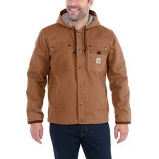 Carhartt Winterjacke Bartlett Duck Arbeitsjacke Funktionsjacke mit Kapuze 103826