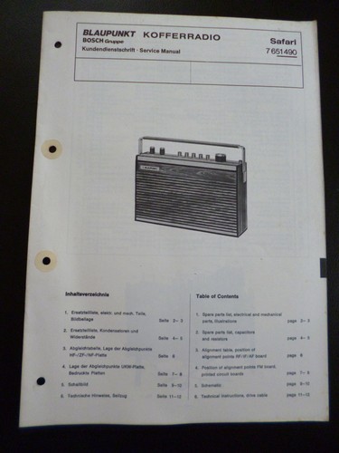 Original service manual - service,