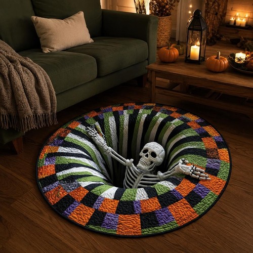 Halloween polyester bodenmatte - halloween,