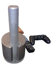 JVC SP-FSX5 Lautsprecher Set Säulenlautsprecher Silber Kabelgebunden