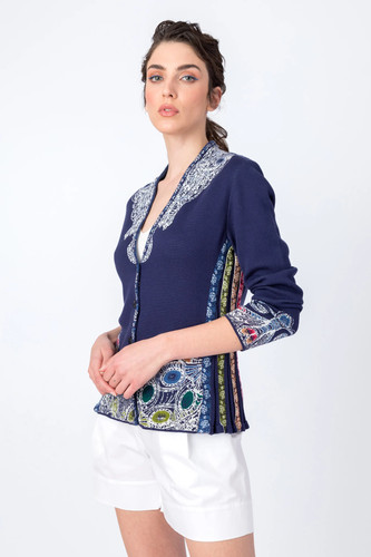 Ivko woman damen jacke blau - damen,