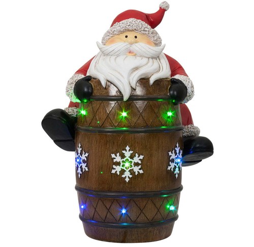 Xxl weihnachtsmann auf fass - auf, 39