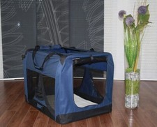 Faltbare Hundebox BELLO Hundetransportbox Autotransportbox Reisebox Hund Auto
