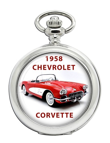 1958 corvette auto taschenuhr - 1958,