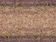 Noch HO- 56605,3D-Kartonplatte Ziegel, GMK World of Modelleisenbahn, Hobby