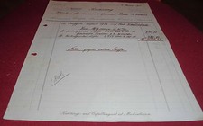 rechnung alt antik wölfle hobel sägewerk parkett fabrik meckenbeuren 1917 papier