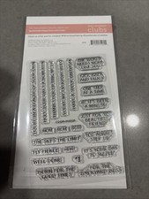 Spellbinders Clear Stamp and