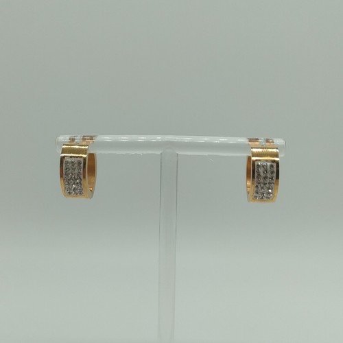 Ohrringe silber gold - ohrringe, rosegold