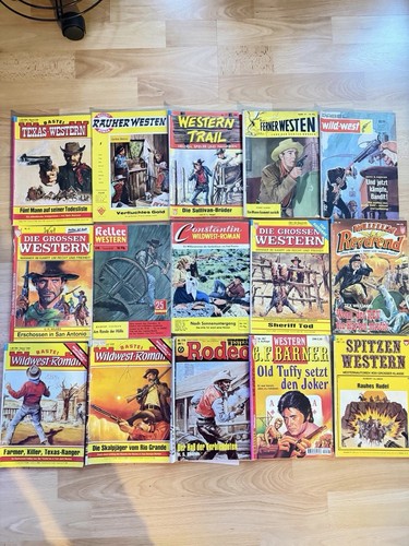 Wildwestromane sammlung heft - sammlung,