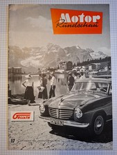 Motor Rundschau 17/1956 - Borgward Isabella TS, Buick Roadmaster