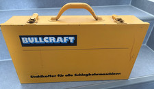 Metallkoffer für Werkzeug Maschinen Stahl gelb BULLCRAFT 46 x 25 x 11 cm