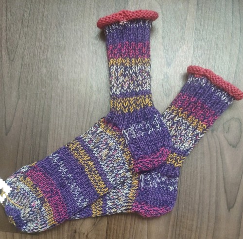 Stricksocken selbstgestrickt - stricksocken,