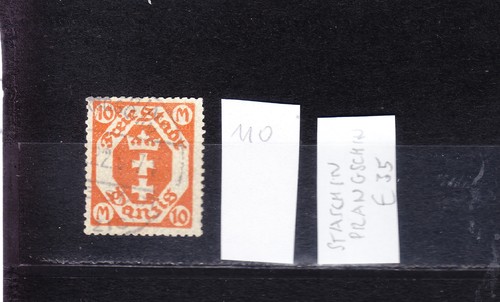 Danzig 110 stempel straschin - danzig,