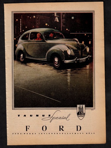 3w5932 alte reklame von 1950 - alte,
