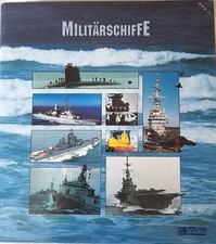 Militärschiffe unvollständiger Sammel-Ordner 128 Karten Atlas Verlag + Video VHS