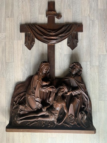 Schöne alte holzfiguren - schöne,