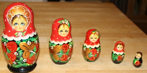 Russische matroschka - russische,