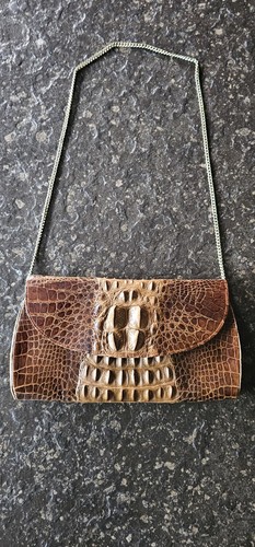 Clutch aus krokodilleder - aus,