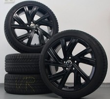 VW Golf 8 Bergamo 18 Zoll 5H0601025AE M AB Winterreifen Winterräder Felgen Black