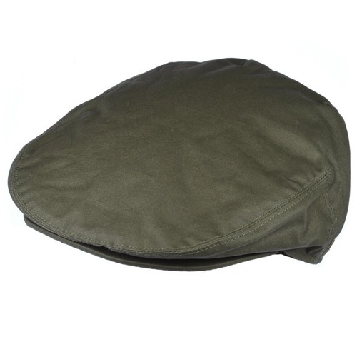 Wachs flatcap olivgrün große - wachs,