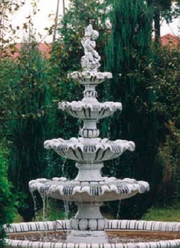 Fontäne springbrunnen - fontäne, (s753)
