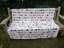 Patchwork quilt decke - patchwork,