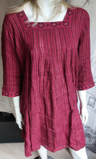 Gudrun Sjöden  3/4-Arm-Kleid Gr. M  Rot/Schwarz