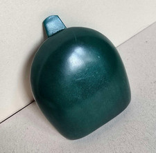 Grüne Geldbörse Handgemacht Leder Antica Cuoieria Roma Italien