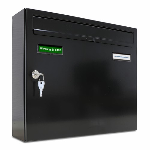 Basic 1er briefkasten ral - ral, 9005