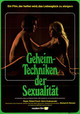 Geheimtechniken der Sexualität ORIGINAL A1 Kinoplakat Robert Furch 