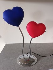 Doppel-Herz-Lampe Sompex Collection Retro Nostalgie Lampenschirme aus Glas 